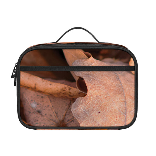 Autumn Oak leaf Print Portable Lunch Bag