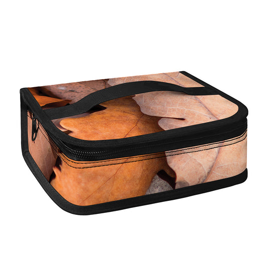 Autumn Oak leaf Print Small Lunch Bag