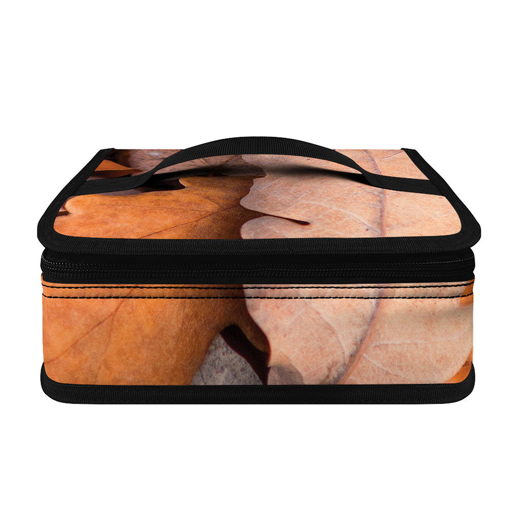 Autumn Oak leaf Print Small Lunch Bag