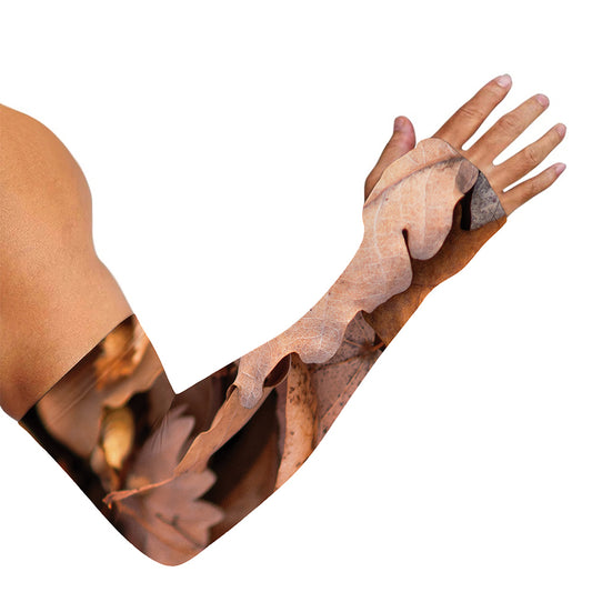Autumn Oak leaf Print Sun Protection Arm Sleeves