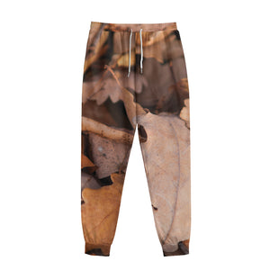 Autumn Oak leaf Print Sweatpants