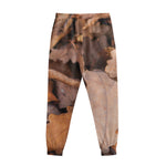 Autumn Oak leaf Print Sweatpants