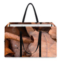 Autumn Oak leaf Print Utility Tote Bag