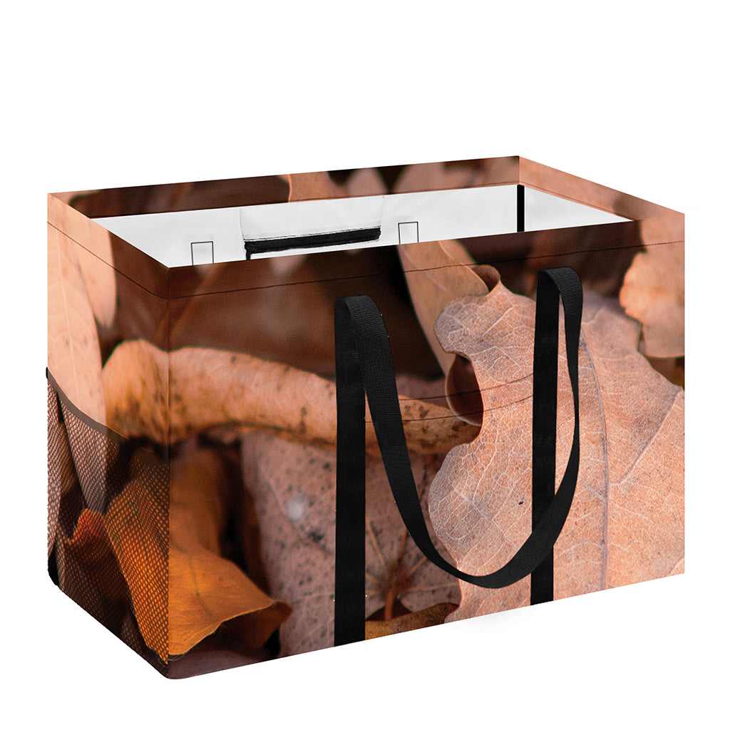 Autumn Oak leaf Print Utility Tote Bag