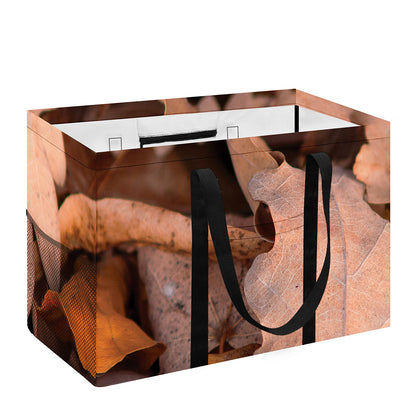 Autumn Oak leaf Print Utility Tote Bag