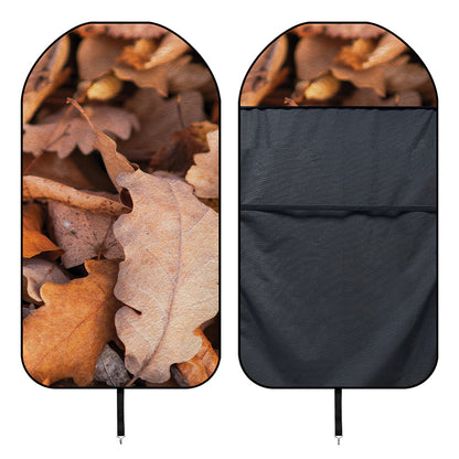 Autumn Oak leaf Print Waterproof Car Seat Cover