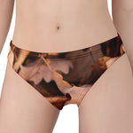 Autumn Oak leaf Print Women's Panties