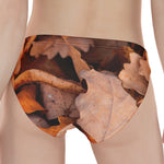 Autumn Oak leaf Print Women's Panties