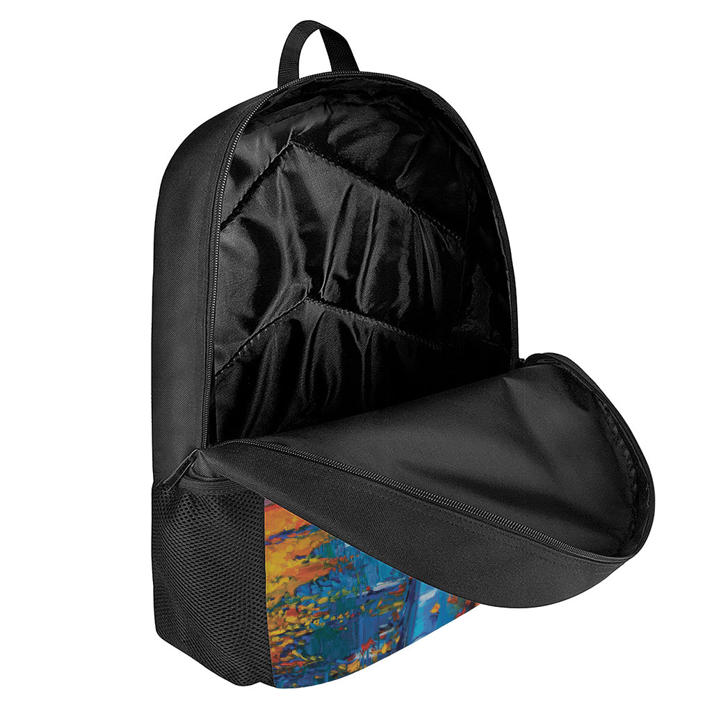 Autumn Painting Print 17 Inch Backpack