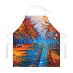Autumn Painting Print Adjustable Apron