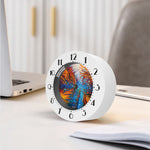 Autumn Painting Print Alarm Clock