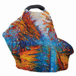 Autumn Painting Print Baby Seat Cover