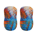 Autumn Painting Print Bar Stool Covers