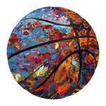 Autumn Painting Print Basketball
