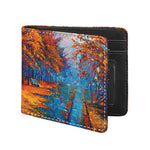 Autumn Painting Print Bifold Wallet