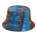 Autumn Painting Print Bucket Hat