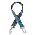 Autumn Painting Print Dog Seat Belt