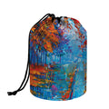 Autumn Painting Print Drawstring Makeup Bag