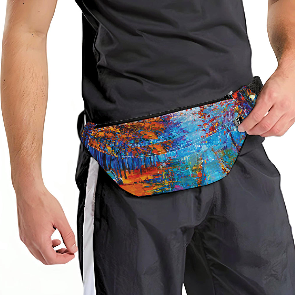 Autumn Painting Print Fanny Pack