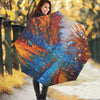 Autumn Painting Print Foldable Umbrella