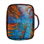 Autumn Painting Print Front Pocket Bible Bag