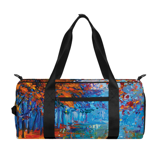 Autumn Painting Print Gym Bag