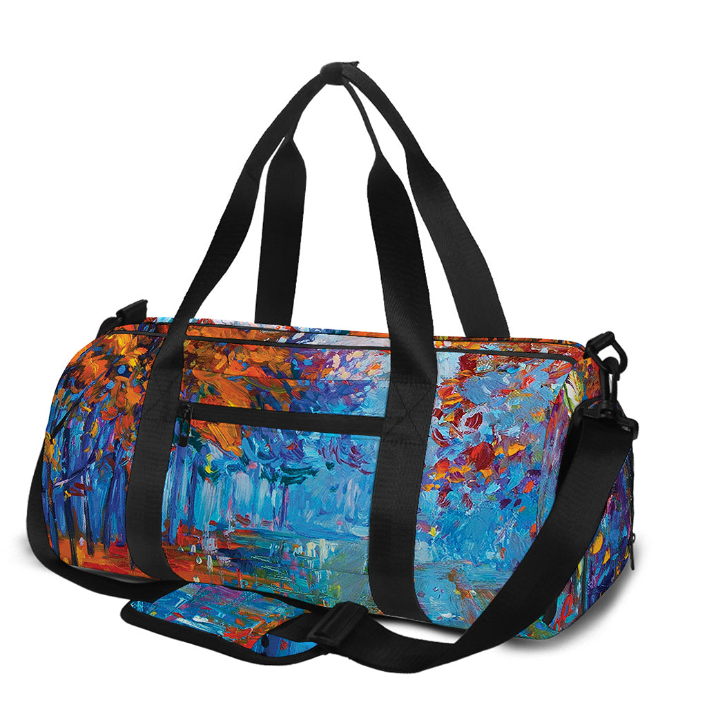 Autumn Painting Print Gym Bag