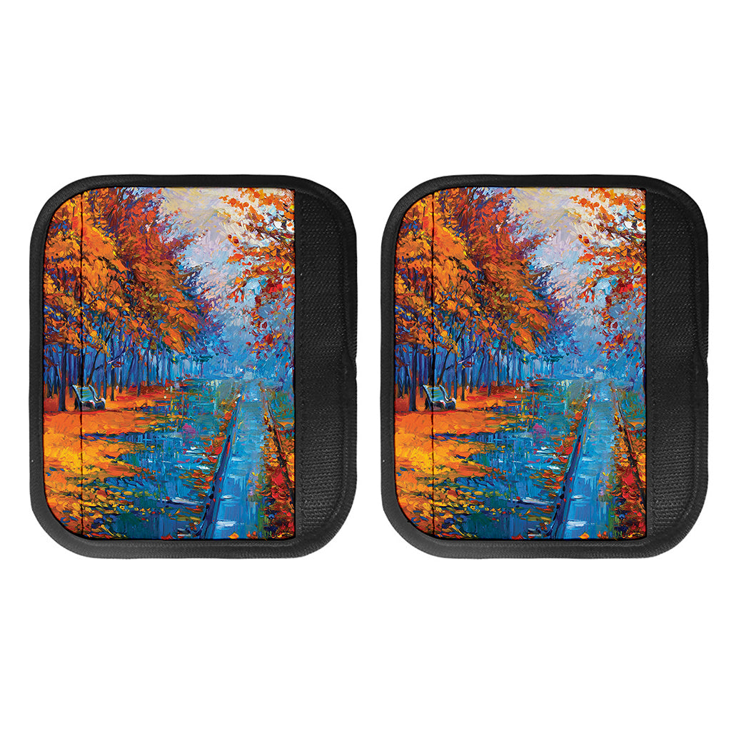 Autumn Painting Print Handle Covers