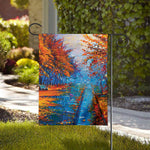 Autumn Painting Print House Flag