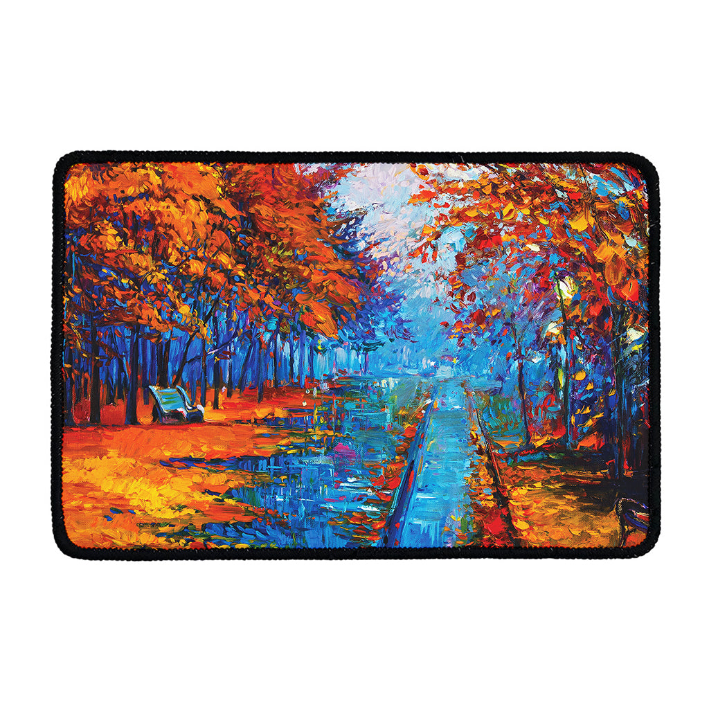 Autumn Painting Print Kitchen Mat