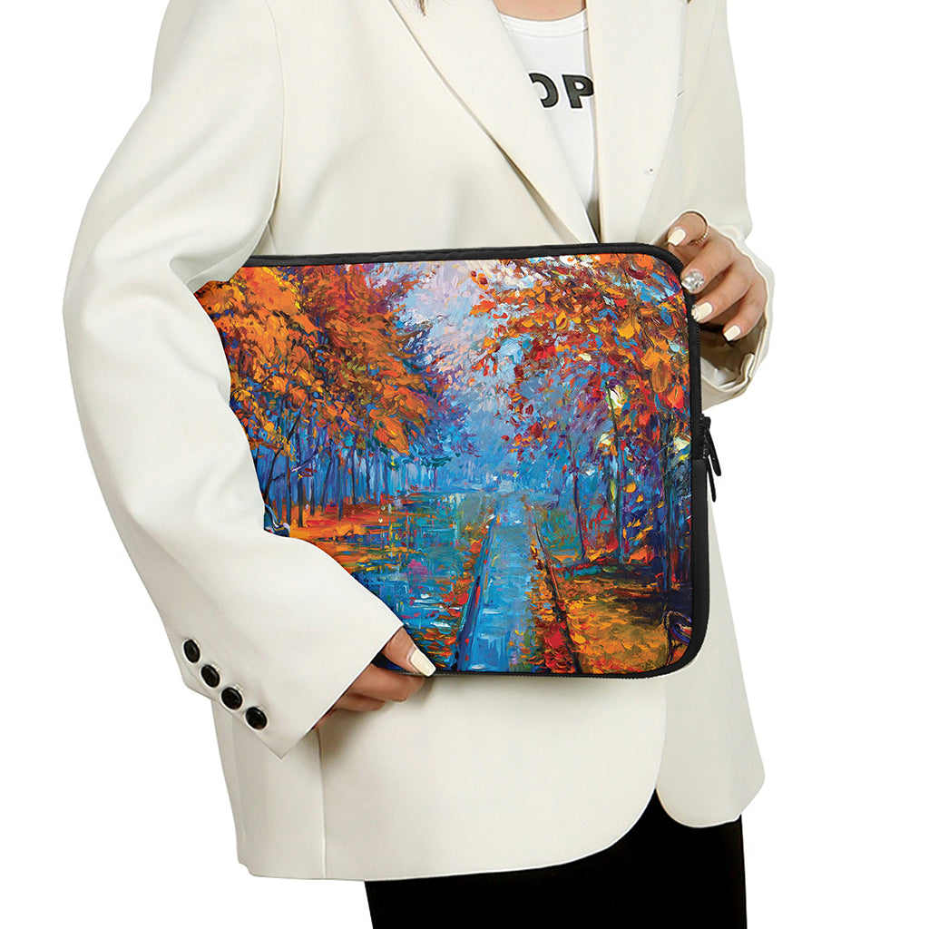 Autumn Painting Print Laptop Sleeve
