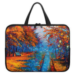 Autumn Painting Print Laptop Sleeve With Handle