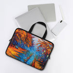 Autumn Painting Print Laptop Sleeve With Handle