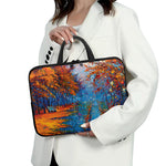 Autumn Painting Print Laptop Sleeve With Handle
