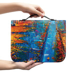 Autumn Painting Print Leather Bible Cover