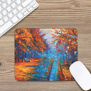 Autumn Painting Print Mouse Pad