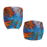 Autumn Painting Print Office Chair Cover