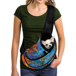 Autumn Painting Print Pet Sling Carrier