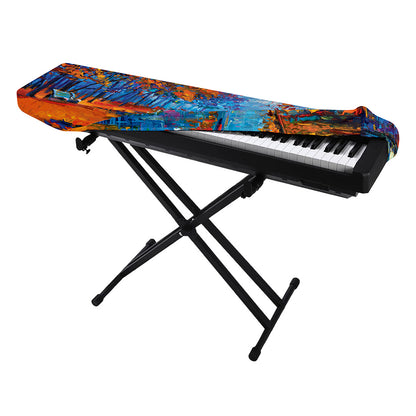Autumn Painting Print Piano Keyboard Cover
