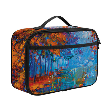 Autumn Painting Print Portable Lunch Bag