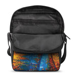 Autumn Painting Print Rectangular Crossbody Bag