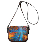 Autumn Painting Print Saddle Bag