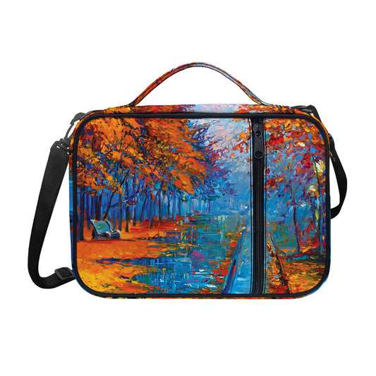 Autumn Painting Print Shoulder Strap Bible Bag