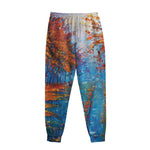 Autumn Painting Print Sweatpants