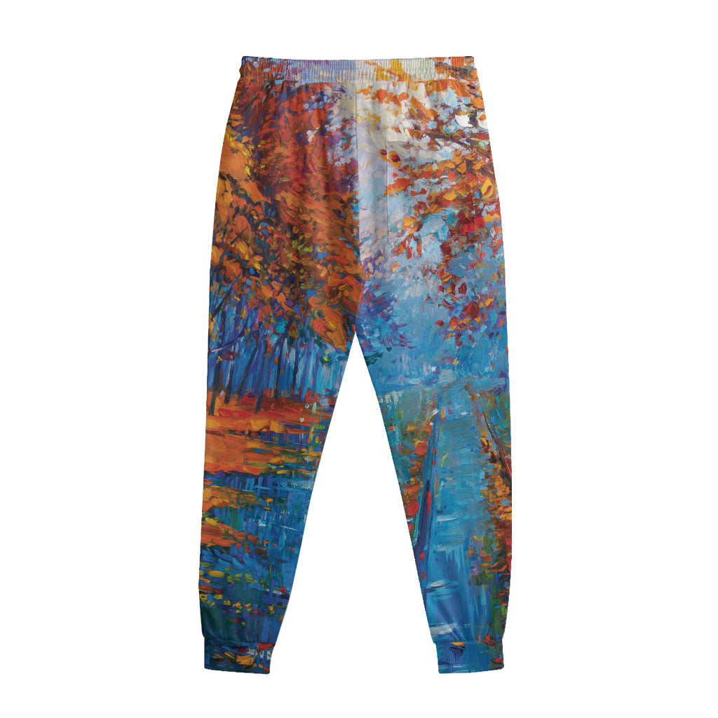 Autumn Painting Print Sweatpants