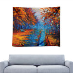 Autumn Painting Print Tapestry