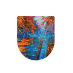 Autumn Painting Print Toilet Lid Cover