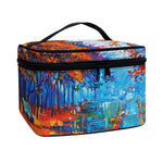 Autumn Painting Print Travel Makeup Bag