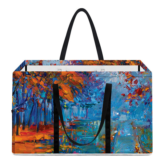 Autumn Painting Print Utility Tote Bag