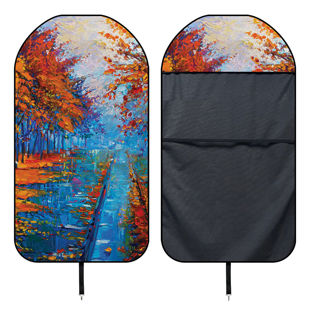 Autumn Painting Print Waterproof Car Seat Cover